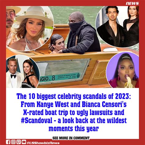 celeb leak 2023|The 10 biggest celeb scandals of 2023